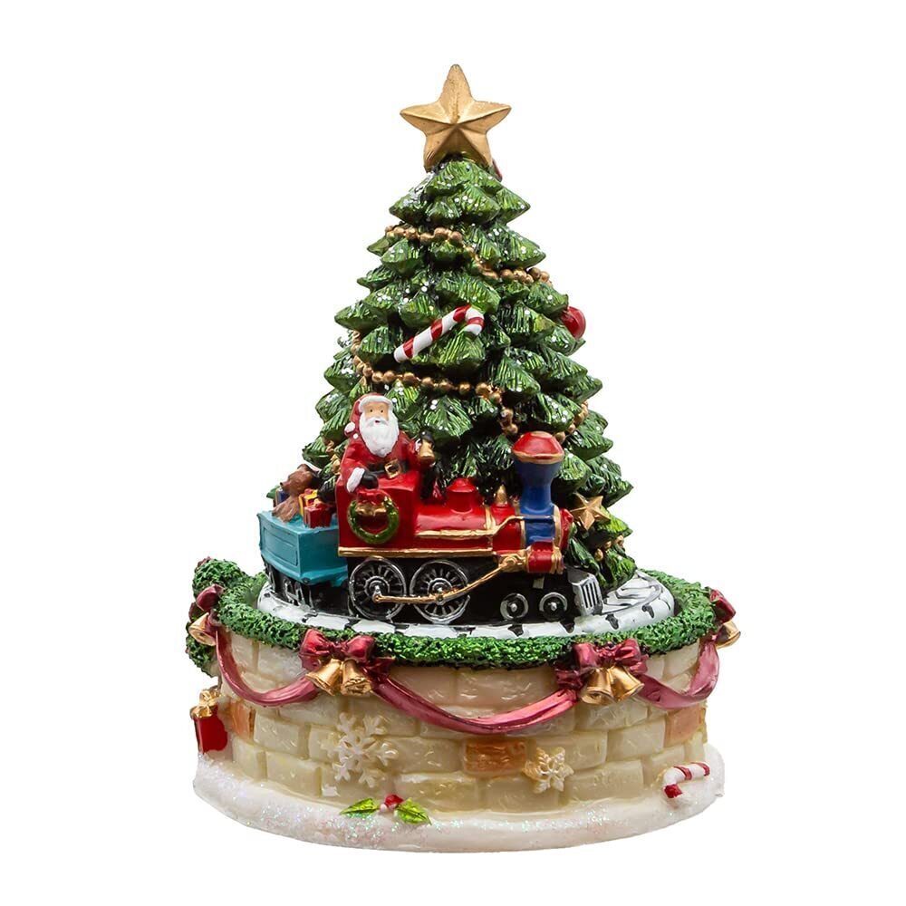 2763 Kurt Adler 6-Inch Christmas Tree Revolving Music Box